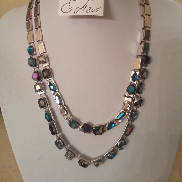 Kenneth Cole New York  Two-Row Link Necklace - Picture 1 of 3